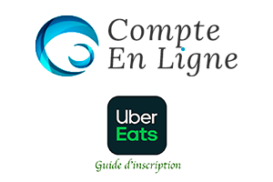 Uber eat inscription restaurant