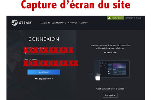 Récupérer compte steam sans adresse mail