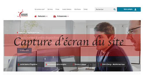 Se rendre sur www.romande-energie.ch particuliers