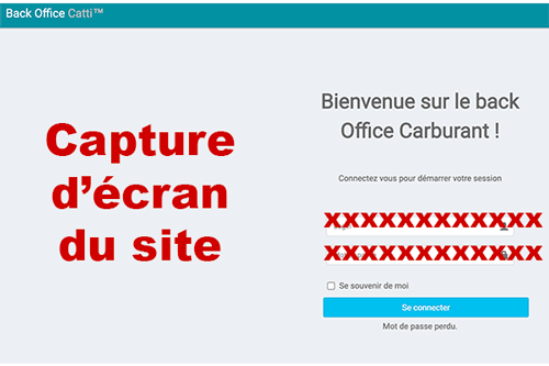 Se connecter à l'extranet la carte carburant