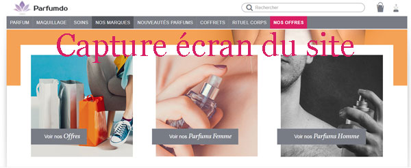 Accès au site Pafumdo