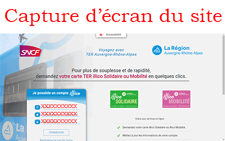 Se connecter à mon compte Carte Illico Solidaire
