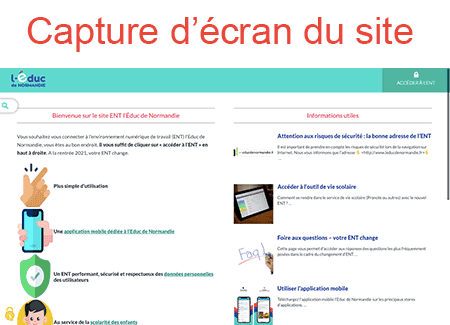 Accéder à l'Educ de Normandie