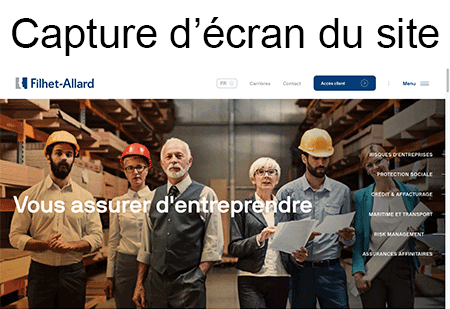 Accéder à mon extranet Filhet-Allard