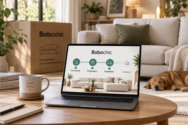 Suivre sa commande Bobochic en quatre étapes