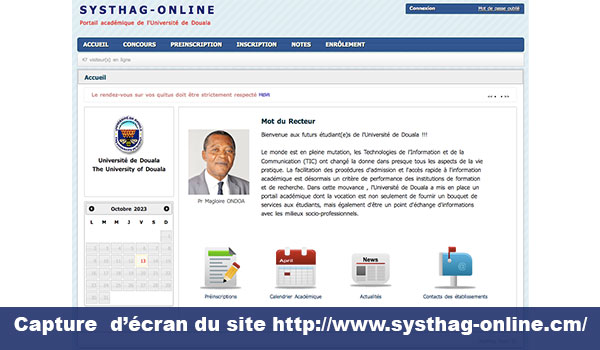 Accéder à mon compte sur systhag-online