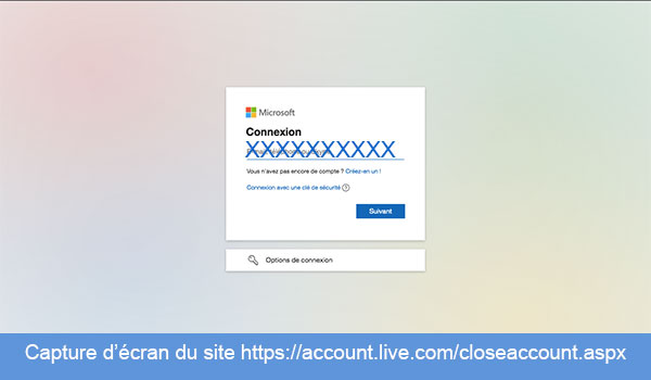 Comment fermer mon compte Outlook ?