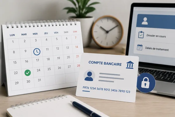 Délais de traitement et règles de gestion des comptes bancaires