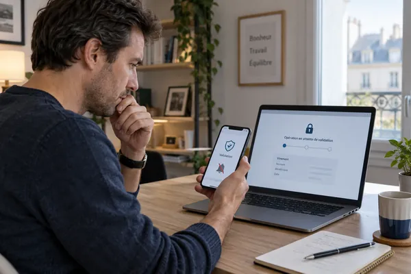 Valider une opération sans recevoir la notification Mobile CIC