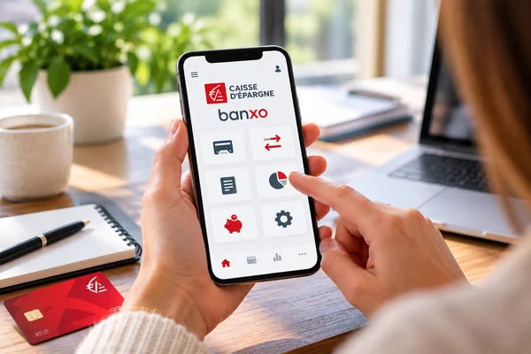 Les services disponibles depuis votre espace client Banxo Caisse d’Épargne 