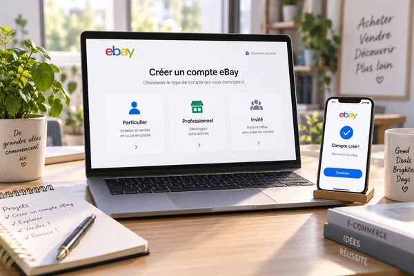 Créer un compte ebay