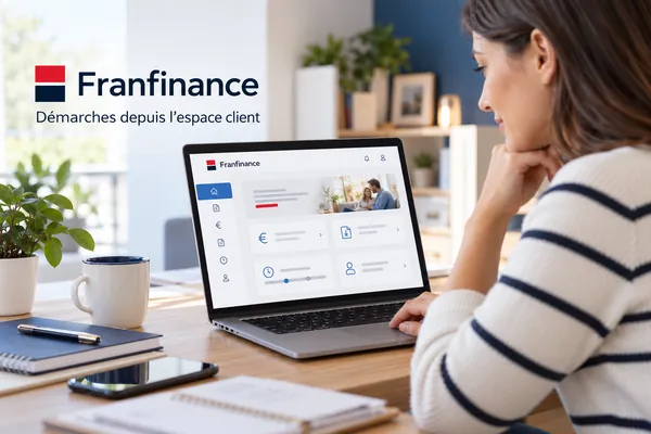 Espace client Franfinance : consulter son crédit, suivre ses remboursements et effectuer ses démarches en ligne.