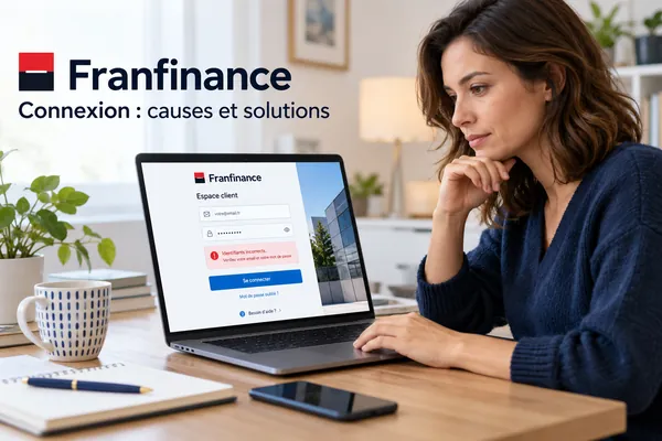 Problèmes de connexion franfinance
