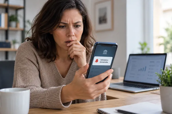 Vous recevez une notification que vous n'avez pas demandée